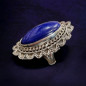 Bague Lapis-lazuli Argent 925 Taille 54