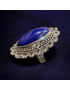 Bague Lapis-lazuli Argent 925 Taille 54