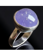 Bague Tanzanite Argent 925 Taille 60
