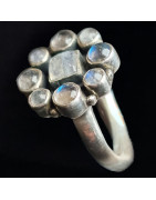 Bague Labradorite Argent 925 Taille 53