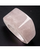 Bague Quartz rose pierre