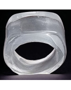 Bague Cristal de roche pierre