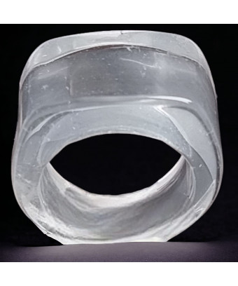 Bague Cristal de roche pierre