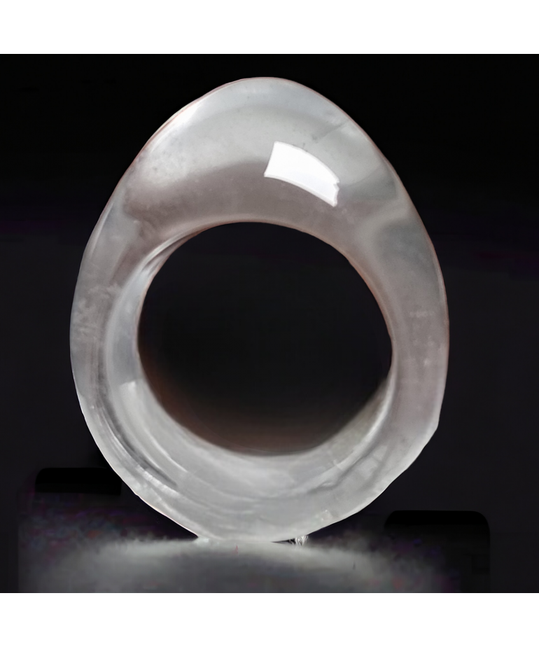Bague Cristal de roche pierre
