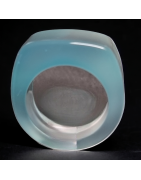 Bague Agate bleue pierre Taille 57
