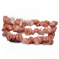 Bracelet Corail rose baroque