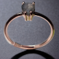 Bague Labradorite Argent 925 Plaqué or