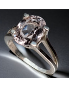 Bague Kunzite argent 925 Taille 53
