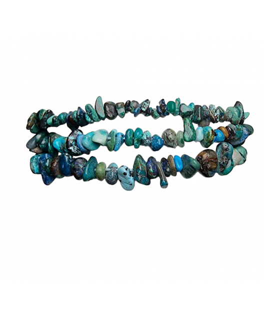 Bracelet Chrysocolle Baroque 19cm