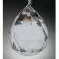 Cristal de roche Attrape soleil sur fil nylon