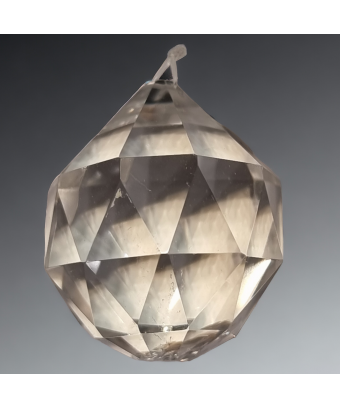 Cristal de roche Attrape soleil sur fil nylon