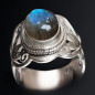 Bague Labradorite Argent 925 Taille 59