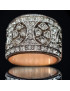 Bague Zirconium Plaquée or rose Taille 56