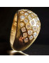 Bague Zirconium Plaquée or Taille 52