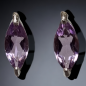 Boucles Améthyste Argent 925