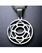 Pendentif Svadhistana " Chakra Sacré" avec chaîne