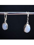 Boucles Calcédoine Argent 925