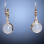 Boucles Calcédoine Argent 925