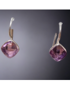 Boucles Améthyste Argent 925