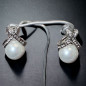 Boucles Perles fantaisie & Swarovski