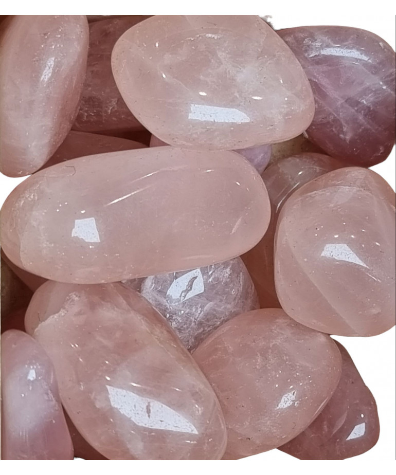 Pierre roulée Quartz rose