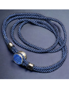 Bracelet Lapis-lazuli sur cordon réglable