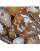 Pierre roulée Agate du Botswana