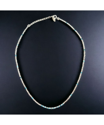 Collier Aigue marine Argent 925