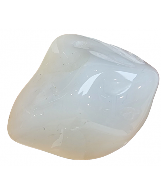Pierre roulée Agate blanche