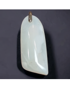 Pendentif Opale blanche