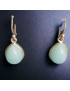 Boucles Larimar Argent 925