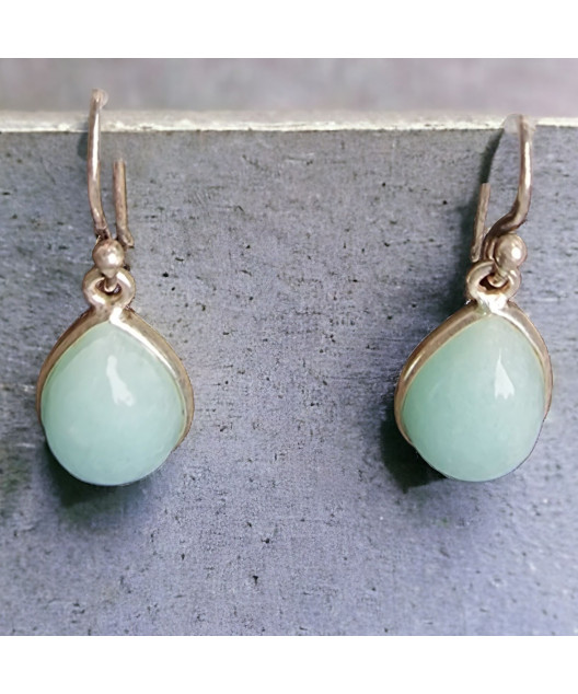 Boucles Larimar Argent 925