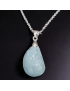 Pendentif Agate avec chaîne