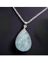 Pendentif Agate avec chaîne