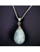 Pendentif Agate avec chaîne