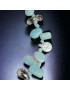 Collier Amazonite baroque Onyx facettée & Perles d'eau douce