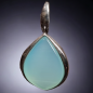 Pendentif Agate Argent Rhodié