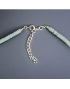 Collier Labradorite petites pierres Argent 925