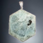 Pendentif Aigue marine Argent 925