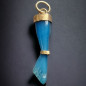 Pendentif Agate bleue main de Figa