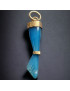 Pendentif Agate bleue main de Figa