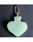 Pendentif Amazonite Cœur