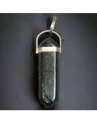 Pendentif Tourmaline pointe bi-terminée