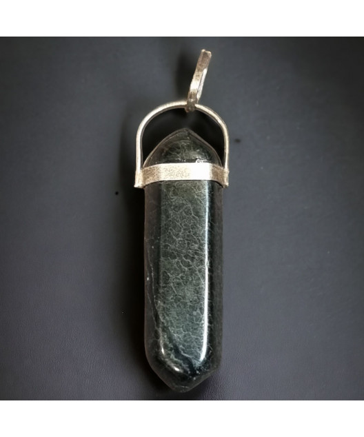 Pendentif Tourmaline pointe bi-terminée