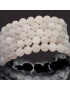 Bracelet Jade blanc Pierre ronde 8mm