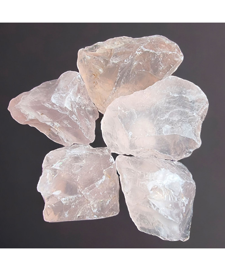 Pierre brute Quartz rose