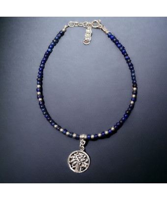 Bracelet Lapis-lazuli avec...