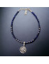 Bracelet Lapis-lazuli avec Arbre de vie Argent 925