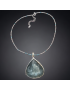 Pendentif Aigue marine Argent 925