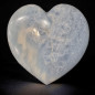 Cœur Calcite bleue